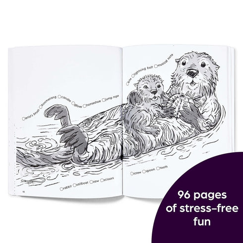 HIDDEN IN NATURE: A COZY HIDDEN PICTURE COLORING BOOK FOR ADULTS - HIGHLIGHTS